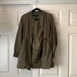 Forever 21 Olive green coat